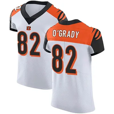 Men's Elite Cheyenne O'Grady Cincinnati Bengals White Vapor Untouchable Jersey