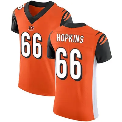 Men's Elite Trey Hopkins Cincinnati Bengals Orange Alternate Vapor Untouchable Jersey