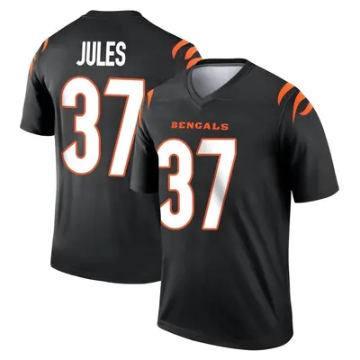 Men's Legend PJ Jules Cincinnati Bengals Black Jersey