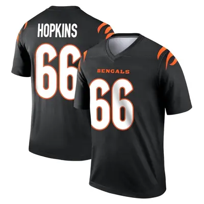 Men's Legend Trey Hopkins Cincinnati Bengals Black Jersey