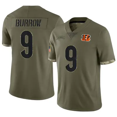 Cincinnati Bengals Joe Burrow #9 Nfl 2020 White Womens Jersey