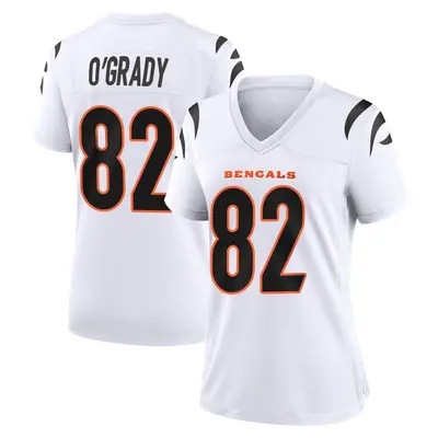 Women's Game Cheyenne O'Grady Cincinnati Bengals White Jersey