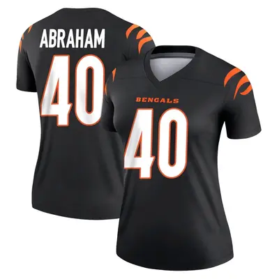 Women's Legend Micah Abraham Cincinnati Bengals Black Jersey