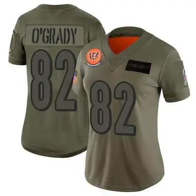 Women's Limited Cheyenne O'Grady Cincinnati Bengals Camo 2019 Salute to Service Jersey