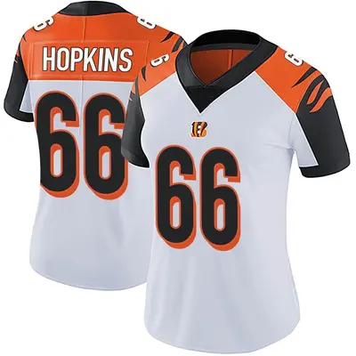 Women's Limited Trey Hopkins Cincinnati Bengals White Vapor Untouchable Jersey